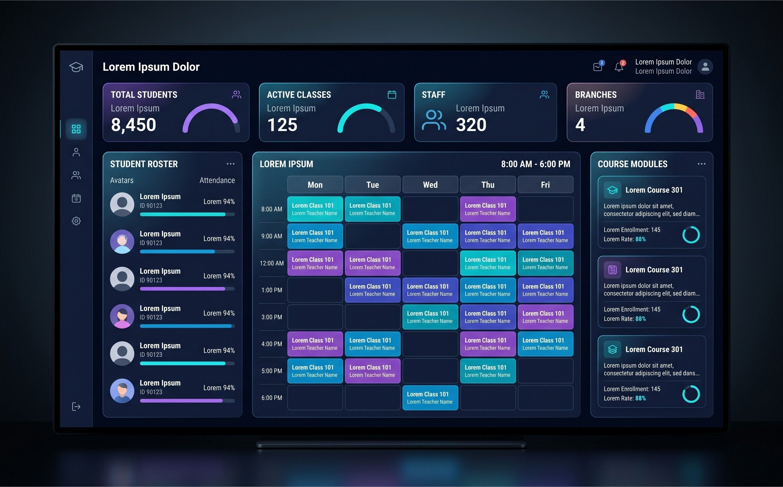 Eğitim Kurumu Yönetim Sistemi
